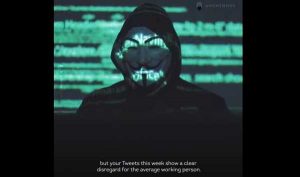 Группировка Anonymous обвиняет Илона Маска в разрушении индустрии криптовалют